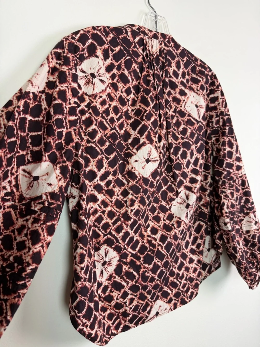 Ulla Johnson Melati Puff-Sleeve Button Front Blouse Size 6